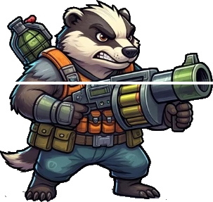 Bea the Demolitions Badger